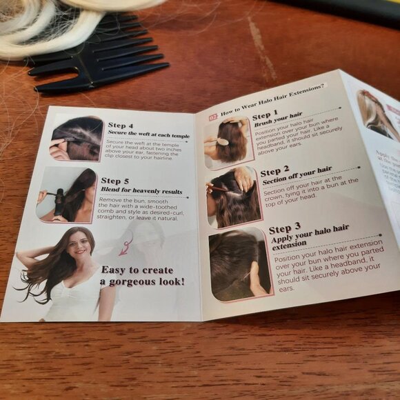 NEW IN BAG ! Barsdar Hair Extention Curly Set  Blonde main image 4